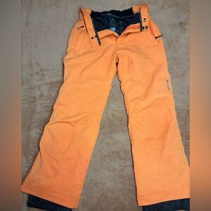 Elude Insulated Snow Pants Orange Ski Snowboard Winter